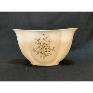 Lenox Vintage Fan Shaped Vase w/Turquoise Beads